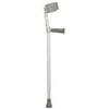 Forearm Crutch Adult Extra Tall (33" - 41") with front opening vinyl coated comfort grip and cuffs. Pair