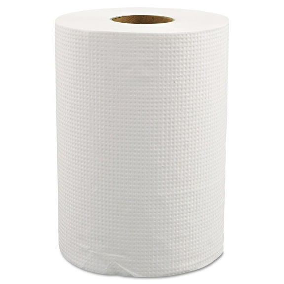 Morcon Tissue Morsoft Universal Roll Towels, 8" x 350 ft, White, 12 Rolls/Carton -MORW12350