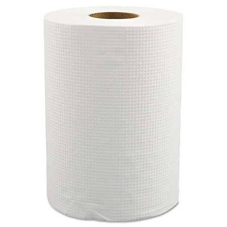 Morcon Tissue Morsoft Universal Roll Towels, 8" x 350 ft, White, 12 Rolls/Carton -MORW12350