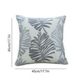 thumbnail image 3 of VOAVEKE Summer Pillow Covers 18X18, Couch Pillow Covers, Palm Leaf Pillow Cover Bedside Sofa Large Pillow Cushion Beach Style, 3 of 5