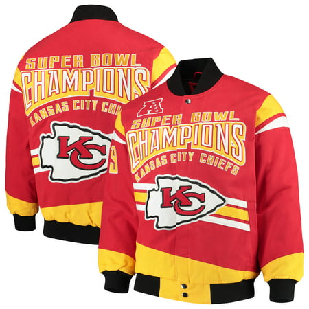Kansas City Chiefs G-III Extreme Gladiator Commemorative Cotton Twill Jacket - (Best Coats For Extreme Cold)
