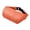Orange, variant on Ergonomic Car Neck Pillow, Memory Foam Car Headrest Support Cushion with Adjustable Strap