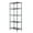 Black, variant on 5 Tier Storage Shelves Wire Storage Shelves, Metal Shelves for Garage Metal Storage Shelving, Pantry Shelves Kitchen Rack Shelving Units and Storage, 21.25" x 11.42" x 59.06", Silver, S10146