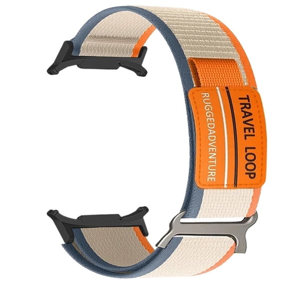 RoseOcean Nylon Loop Strap for Samsung Galaxy Watch Ultra 47mm Travel Loop Mens Sport Band for Galaxy 7 Ultra 47mm No Gaps Bracelet Correa