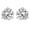 White Gold / 18K, variant on 1.5 Carat Solitaire Diamond Stud Earrings Round Brilliant Shape 3 Prong Screw Back (J-K Color, I2 Clarity) 14K Yellow Gold