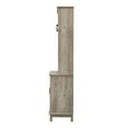 thumbnail image 5 of Home Source Elegant Grey Wash Bar Cabinet, 5 of 5