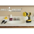 thumbnail image 6 of Drillbrush Bathroom Cleaner Drill Attachment – Bathtub Cleaning Supplies - Yellow Drill Brush Bathtub Scrubber - Carpet Scrubber - Bathroom Accessories - Stone Bath Mat Cleaner Spin Brush for Shower, 6 of 8