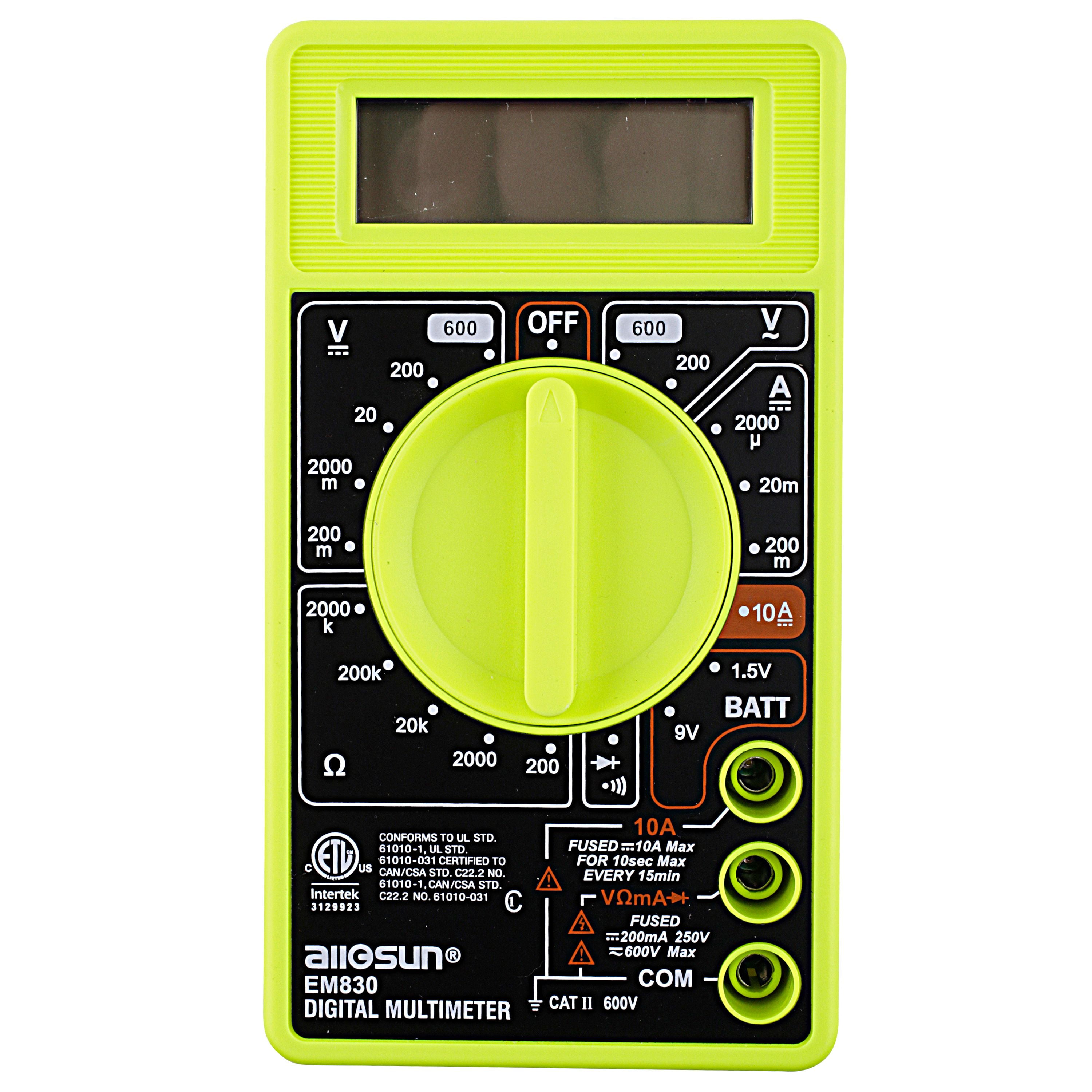 Hyper Tough Multimeter Manual