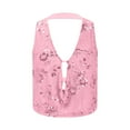 thumbnail image 4 of Women Blouse, Sequin Top for Women Fashion Crew Neck Loose Tank Tops Sparkly Dressy Vest Holiday Party Night Outfits, 4 of 6