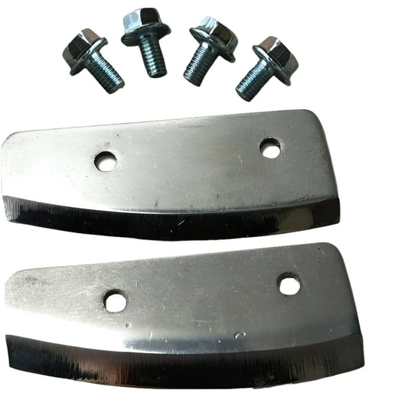 6 Inch Flat Replacement Ice Auger Blades for Eskimo/Mora/Strikemaster/Rapala/HT/Nordic Legend