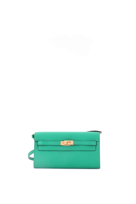 Pre-Owned Kelly To Go Wallet Verso Epsom By Rebag