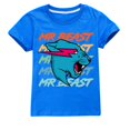 thumbnail image 1 of Camiseta de Mr Beast Lightning Cat para niños y niñas, camisetas de manga corta, camisetas informales de verano, 1 of 2