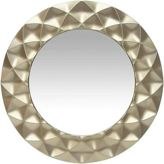 1 inch Glass Craft Mini Round Mirrors Bulk 100 Pieces Mirror Mosaic Tiles