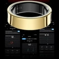 thumbnail image 4 of Smart Ring  5.3 Sleep Tracking Pedometer Remote Photography 5ATM Multiple Exercise Modes Smart Health Ring with Charging Case for Fitness, 4 of 7