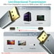 thumbnail image 5 of Adaptador de cable DisplayPort a HDMI 4K, 6 pies, paquete de 2 unidades, Warrky, 5 of 9