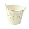 thumbnail image 4 of koolsoo Metal Hanging Flower Pot Multipurpose Rustic Plant Pot for Table Centerpiece Flower Pattern, 4 of 9
