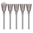 thumbnail image 1 of 5Pcs Diamond Burr Grinding Engraving Bit Polishing Head Rotary Tool 2.35mm Shank, 1 of 1