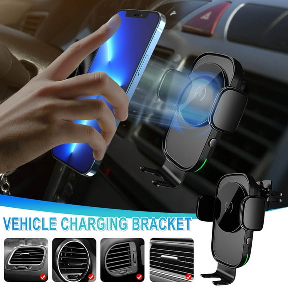 Coil 15W Car Mount Wireless Charger Air-Vent Phone Fast Charging Mobile Phone for Car Phone Holder Mount under $1