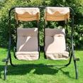 thumbnail image 1 of Outsunny Luxury Metal Swing Chair, 1 of 1