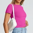 thumbnail image 4 of Blouses for women dressy casual Polyester,Spandex Soft Clothing L Red womens blouses, 4 of 4