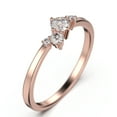 thumbnail image 2 of Radhika Diamond Moissanite Ring 18K Rose Gold Over Silver, 2 of 4