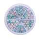 thumbnail image 1 of 6 rejillas Nail Art Tiny Steel Caviar Beads Tamaño mixto Diseño 3D Mini Nails Art Gems Rose Gol Romacci Abalorios de Arte de, 1 of 7