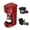 Red, variant on Single Serve Coffee Maker for K Cup Pod & Ground Coffee 2 in 1, K Cup Coffee Machine 14 oz Brew Size, Mini Single Cup Coffee Pod Fast Brew, Reusable Filter, Red