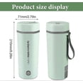 thumbnail image 3 of 2026 12V Car Kettle, Small Electric Travel Kettles 80W, Portable 350ml Electric Tea Coffee Kettle, 304 Stainless Steel Liner, Heating temperature up t, 3 of 5