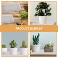 thumbnail image 4 of MasteelfCA 8Pcs Rectangular Planter Tray Plastic Flower Pot Tray Large Flower Pot Saucer Flower Pot Drip Tray, 4 of 8