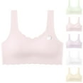 thumbnail image 3 of Qingpeng Girls Seamless Bra Casual Soft Comfotable Underwear with Breathable Padding Bras, 3 of 3