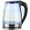 Clear, variant on SUGIFT 1.8L (60oz) Electric Kettle, 1100W Electric Tea Kettle, Auto Shut Off, Double Wall, Stainless Steel, White