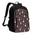 thumbnail image 1 of Balery Cute Christmas Gnomes Mochila con carga USB para hombre y mujer - Mochila impermeable y antirrobo para portátil con puerto USB para viajes, trabajo, estudios y universidad, 1 of 7
