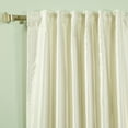 thumbnail image 4 of Quality Home Faux Silk Candy Stripe Blackout 2 Panel Curtain Set 84" Length, 4 of 5