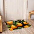 thumbnail image 6 of Tangerine Non-Slip Polyester Floor Carpet Door Rugs Outdoor Carpet, Machine Washable, 6 of 6