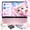 Tranquil Pink, variant on HP 14" HD Student & Business Laptop, Intel N4500, 8GB RAM, 128GB(64GB eMMC+64GB Micro SD) Storage, Windows 11 Home with Copilot, 1-Year Microsoft 365, Rose Gold, Gift Set
