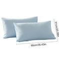 thumbnail image 3 of PONPRNGY Nylon Pillowcases Set of 2 - Ultra Soft - Bed Pillow Cover - 20"x35" - Breathable, Cool & Crisp Percale Pillow Cases, 3 of 6