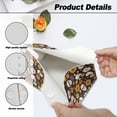 thumbnail image 6 of COEQINE Tissue Box Organizer Rectangular Tissue Container Napkin Tissue Box Cover PU Leather Tissue Case Holder for Home Bedroom Dresser, Dining Table, Halloween Skull Sunflower Daisy Cobweb, 2 PCS, 6 of 7