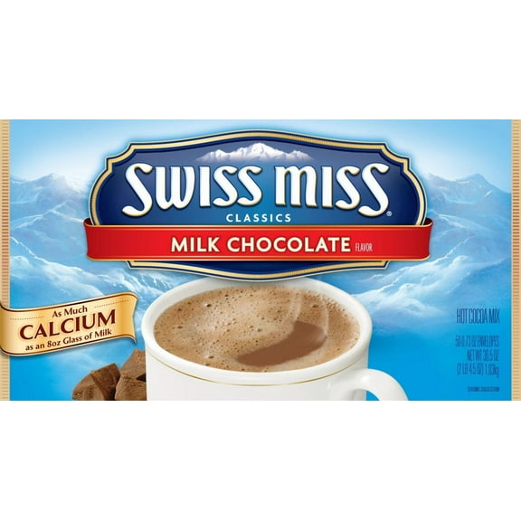 Swiss Miss Envelope Regular Hot Chocolate, 0.73 Ounce -- 6 per case.