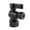 Black, variant on Kingston Brass KF5330MB 5/8-Inch O.D. Comp x 3/8-Inch O.D. Comp Quarter-Turn Angle Shut-Off Valve in Matte Black