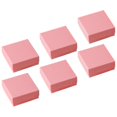 thumbnail image 3 of Jewelry Storage Boxes Cardboard Jewelry Gift Boxes For Home Use 3.54X3.54X1.18IN Pink Lidded 6Pack, 3 of 5