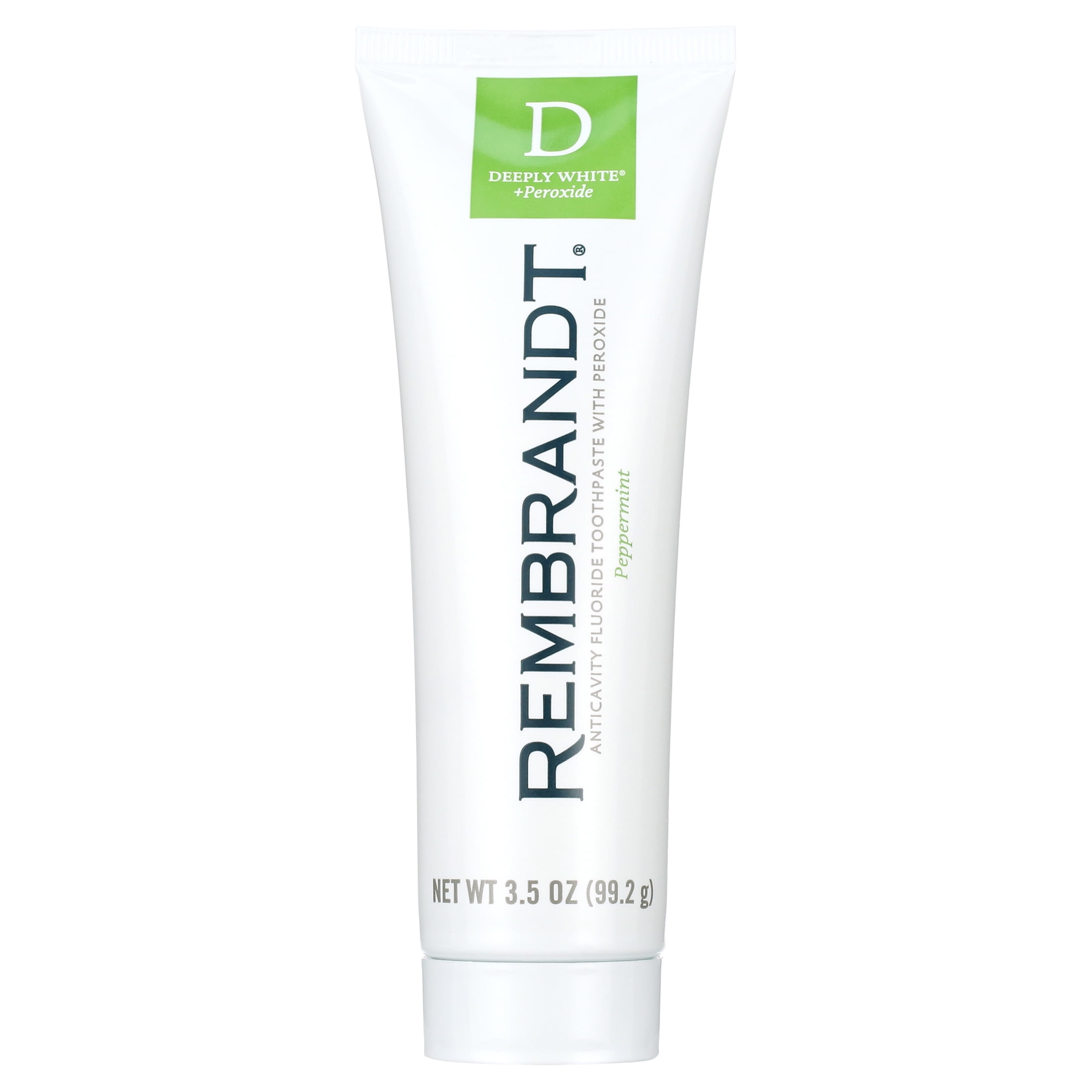 REMBRANDT Deeply White Toothpaste, Removes Tough Stains, Strengthens ...