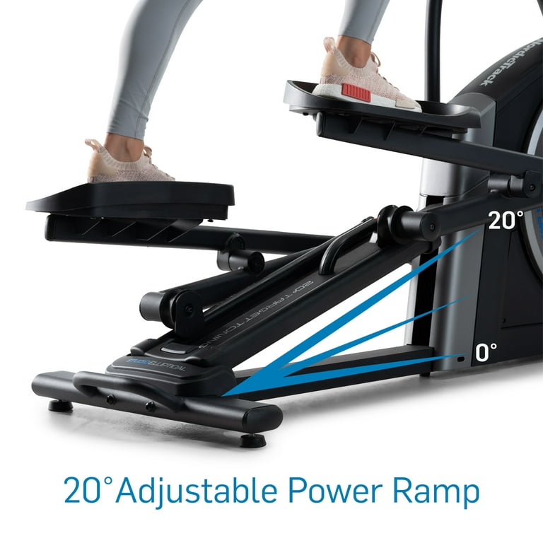 NordicTrack Studio Smart Elliptical with 20 Digital Resistance Levels Compatible with iFIT Personal Training Walmart