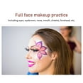 thumbnail image 3 of 5D Silicone Makeup Practice Board Kit with Plastic Stand -Texture, Full Face Practice - Easy to Clean - Great Gift for Makeup Beginners and Beauty Students, 3 of 8