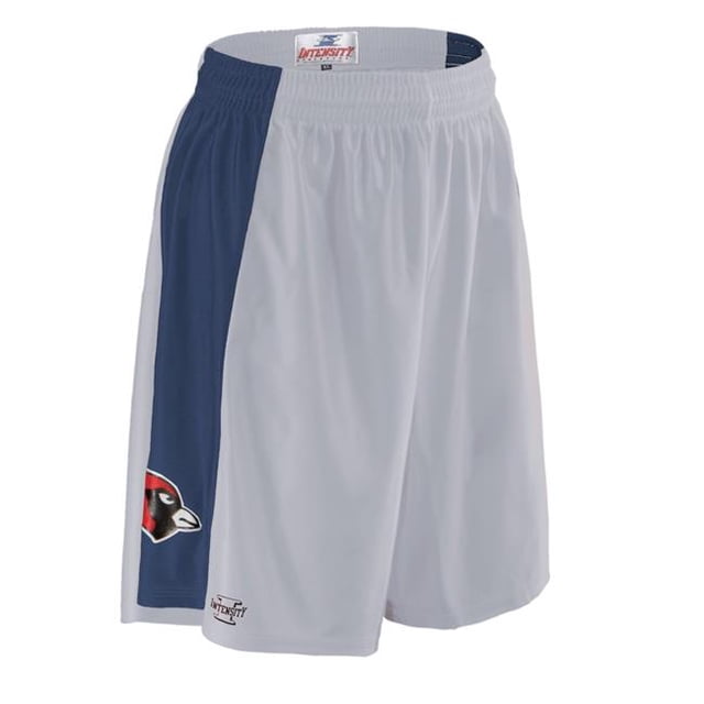 Intensity N7475111SML Adulte 7 Éblouissement SP Short&44; Blanc & Marine - Petit
