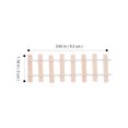 thumbnail image 2 of OULII 10Pcs Mini Gardening Decorative Fence For Miniature Projects With Wood, 2 of 4