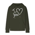 thumbnail image 3 of WEAIXIMIUNG Striped Sweatshirt Women 3X New Fall/Winter Adjustable Hoodie with Pockets and Print/Graphic Pattern, 3 of 3