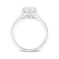 thumbnail image 4 of 1.85 Carat (Ctw) Lab-Created Solitaire Moissanite Engagement Ring in Sterling Silver for Women, 4 of 6