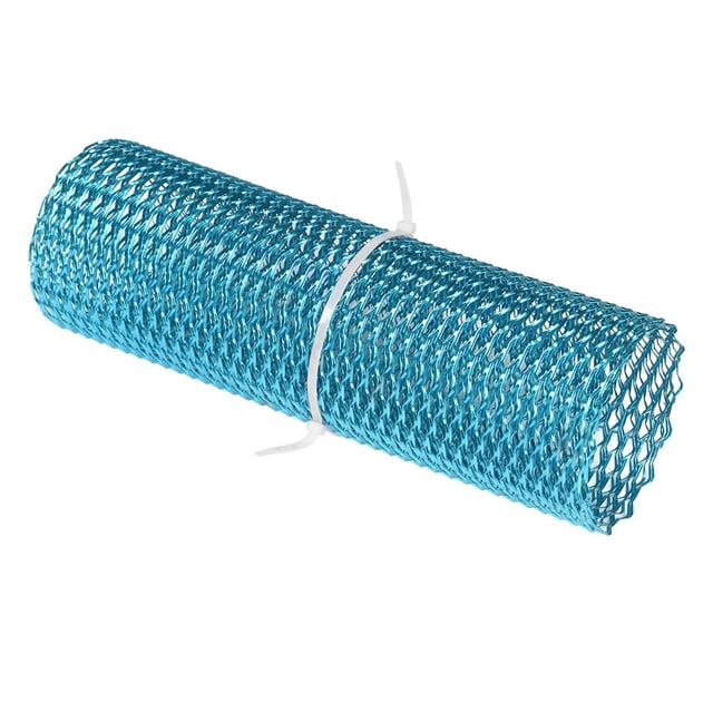 Rejilla central delantera del coche rejilla rómbica estructura estable aluminio ajuste universal para coches azul