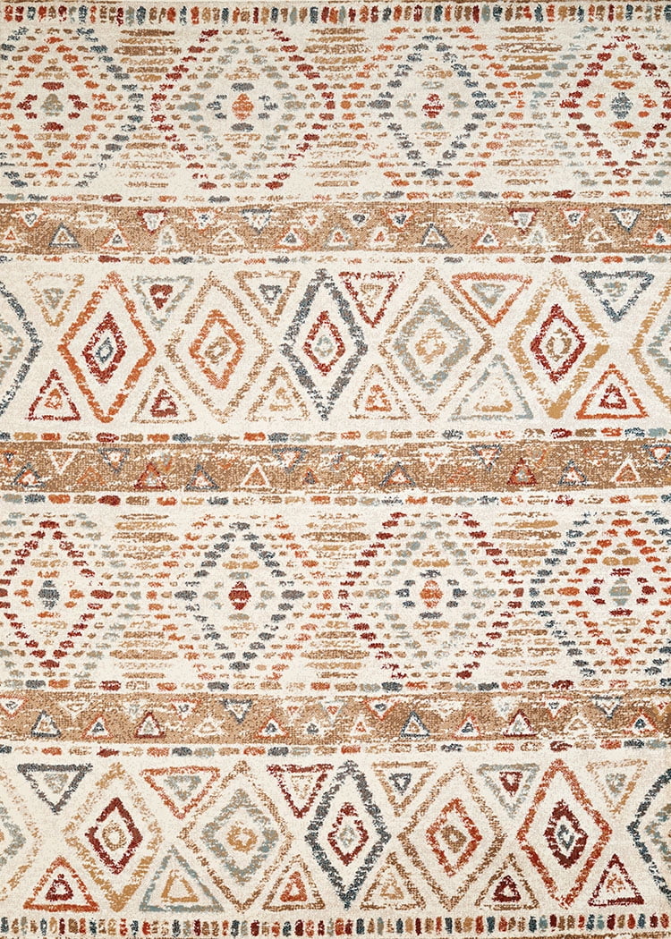 United Weavers Amarna Salto Grande Distressed Multi Woven Olefin Area Rug or Runner