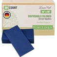 thumbnail image 1 of Colored Napkins - ROYAL BLUE - Decorative Dinner Napkins - Cloth Like and Disposable - Elegant & Durable - Soft & Absorbent - Versatile 16"x16" - Packaged for Easy Storage - Box of 50 - by SimuLinen, 1 of 7